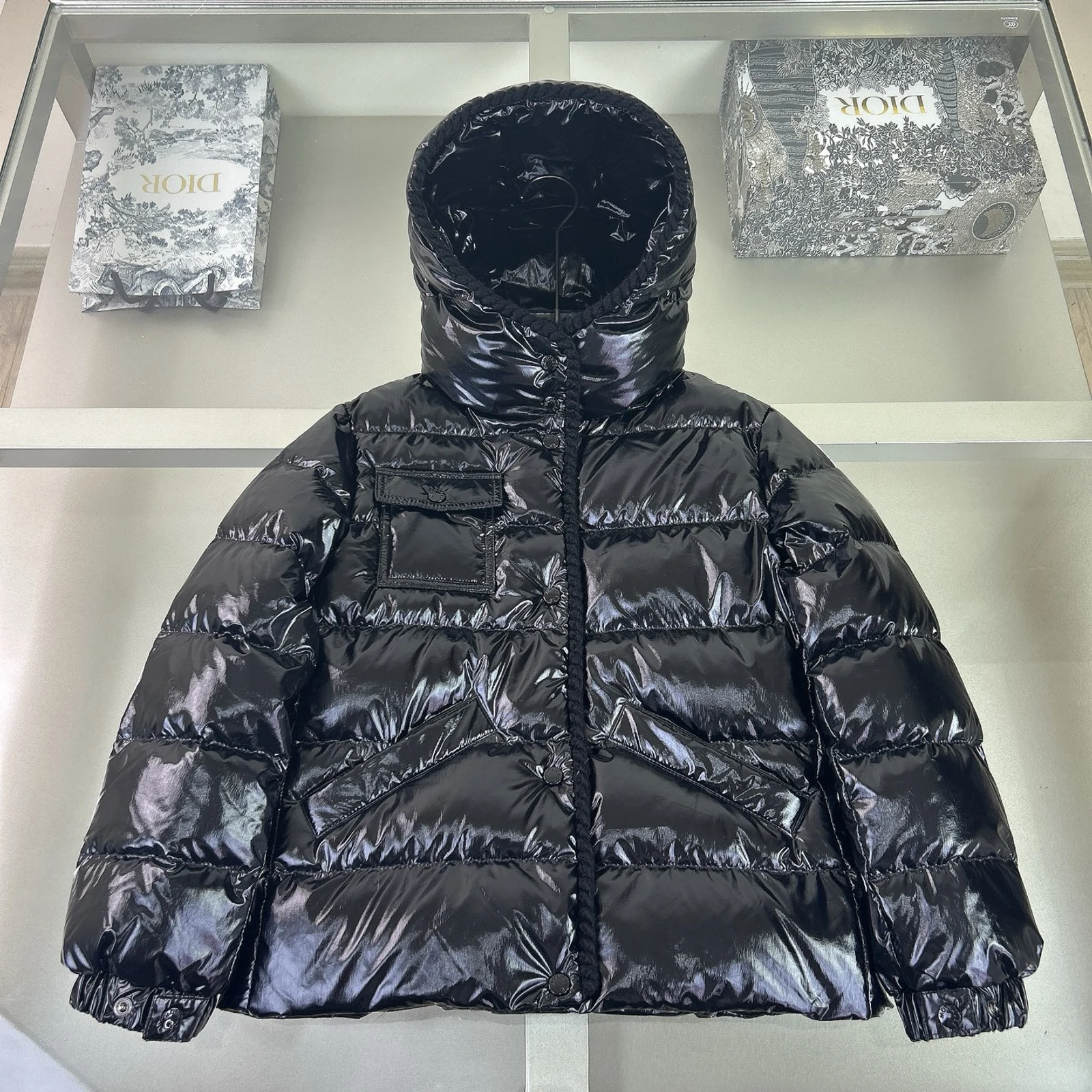 Moncler Kids' Unisex Glossy Easy-clean Down Jacket product image