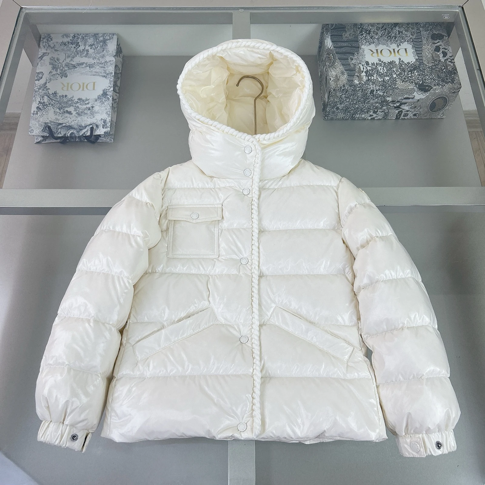 Moncler Kids' Unisex Glossy Easy-clean Down Jacket product image